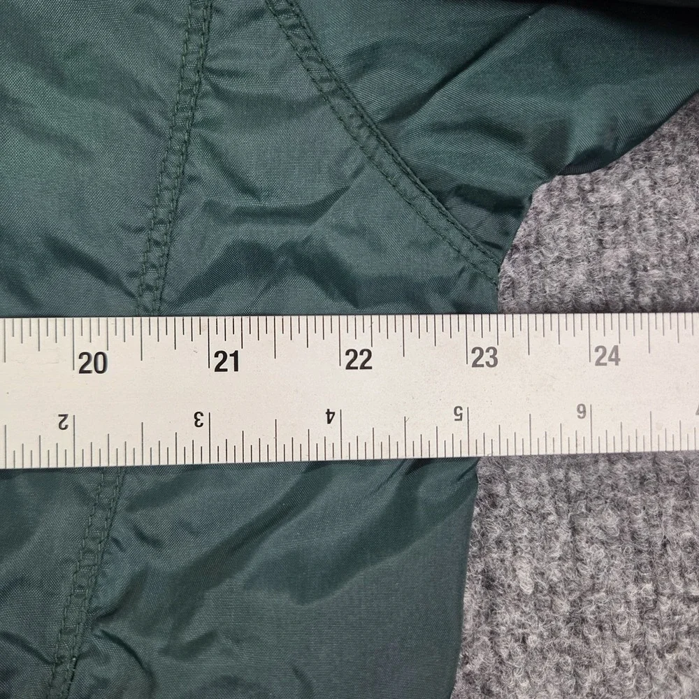 Vintage Adidas Windbreaker Jacket Mens Size Large Full Zip Green White 90s